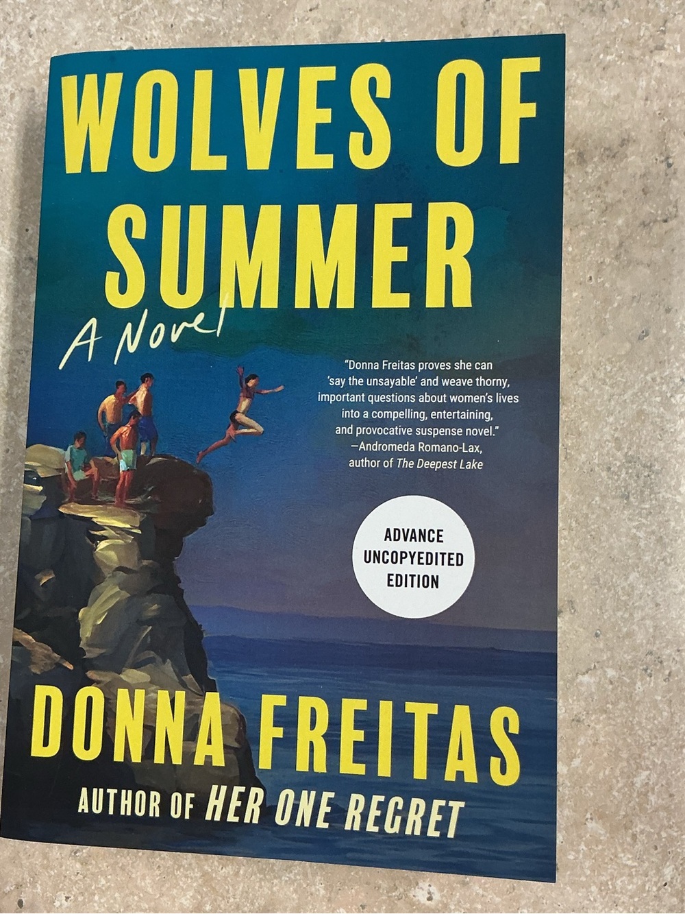 Wolves of Summer: Donna Freitas 2026 Trade PB (ARC book) new uncorrected